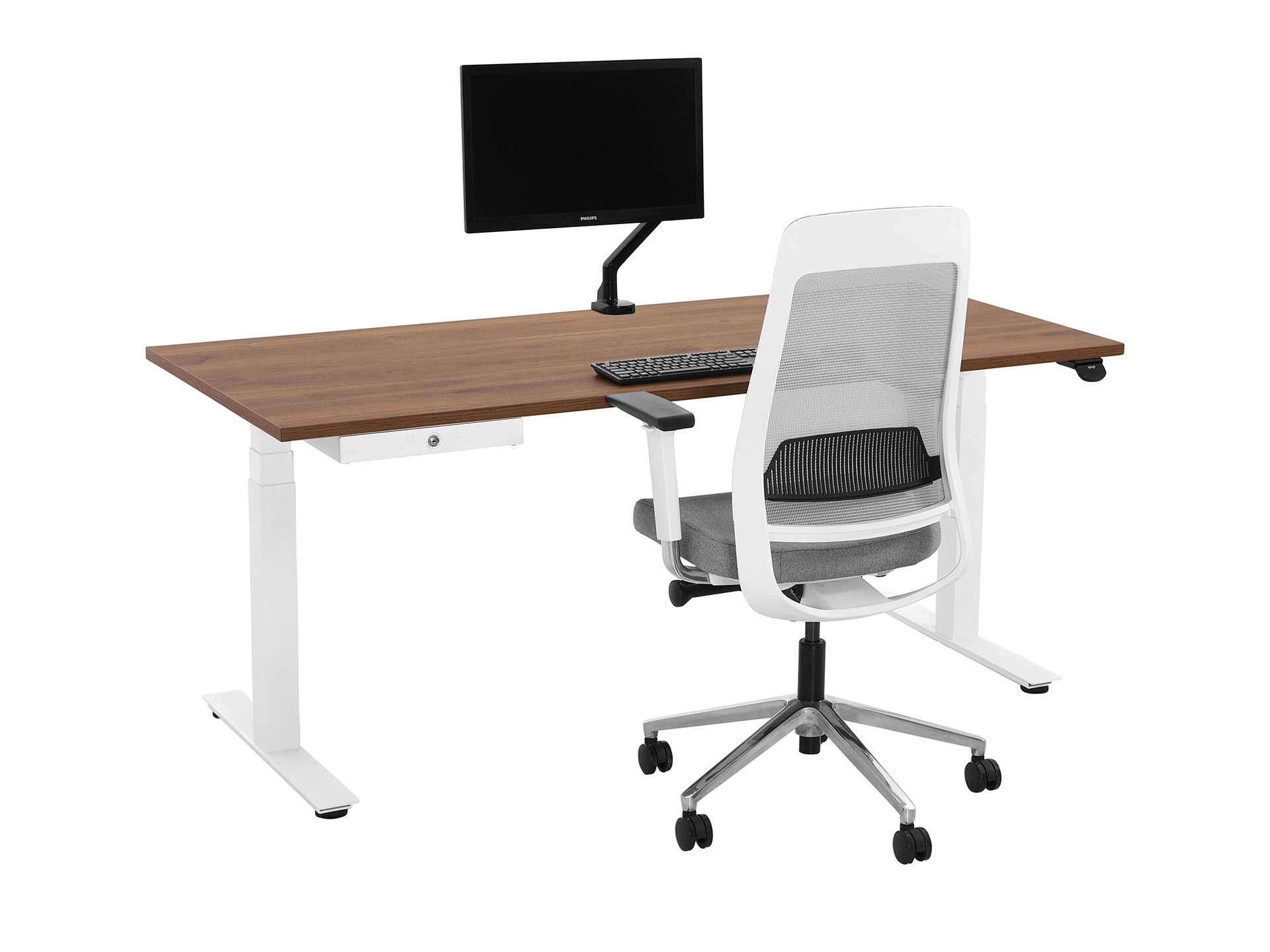 Elektrisch zit-sta bureau met bluetooth app YOUP03 