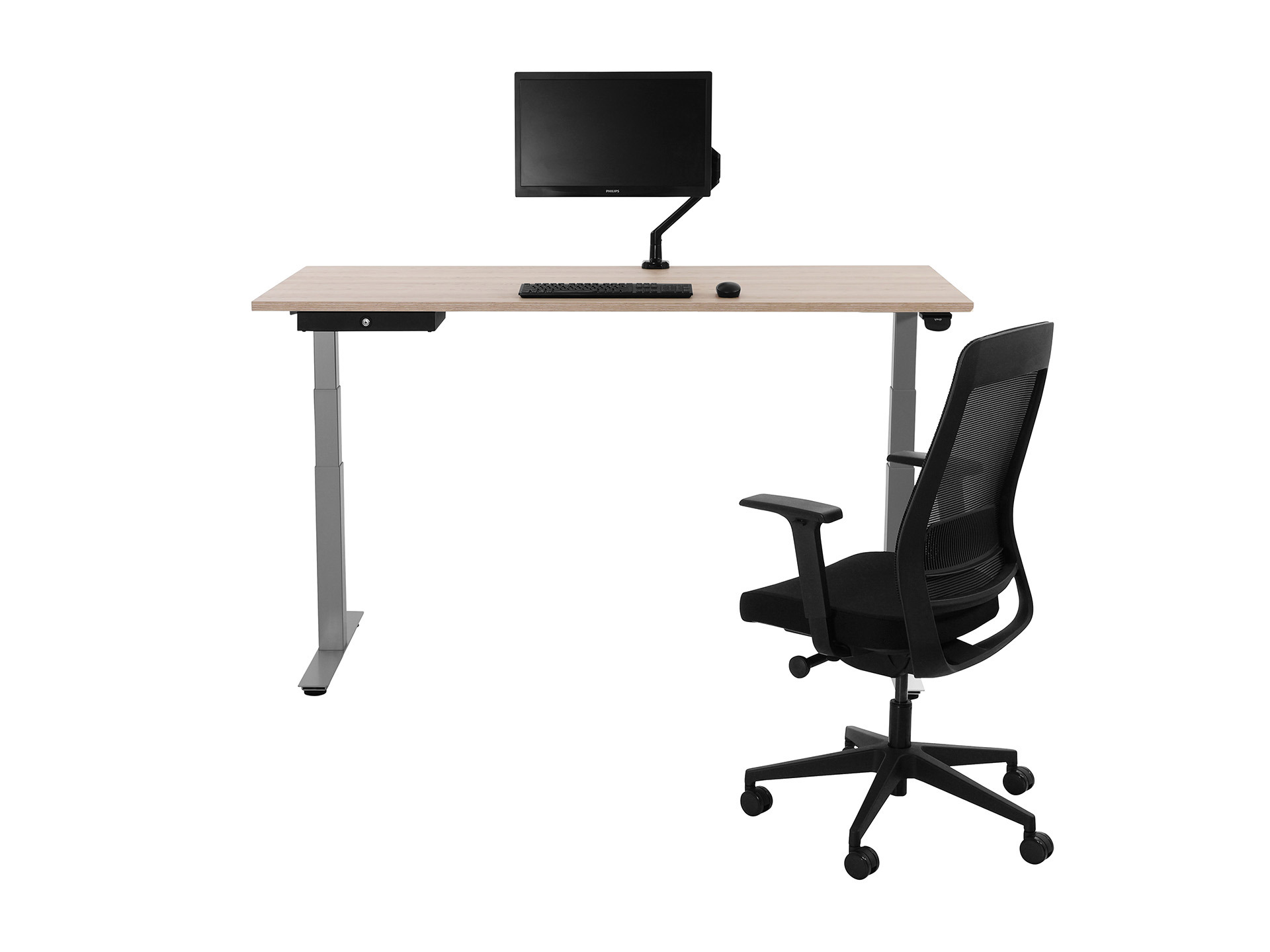 Elektrisch zit-sta bureau met bluetooth app YOUP03 