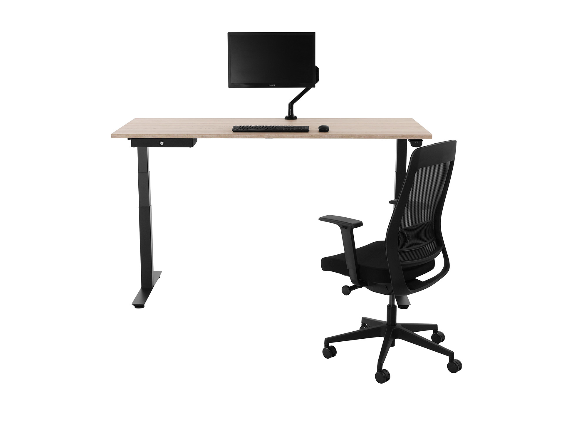 Elektrisch zit-sta bureau met bluetooth app YOUP03 