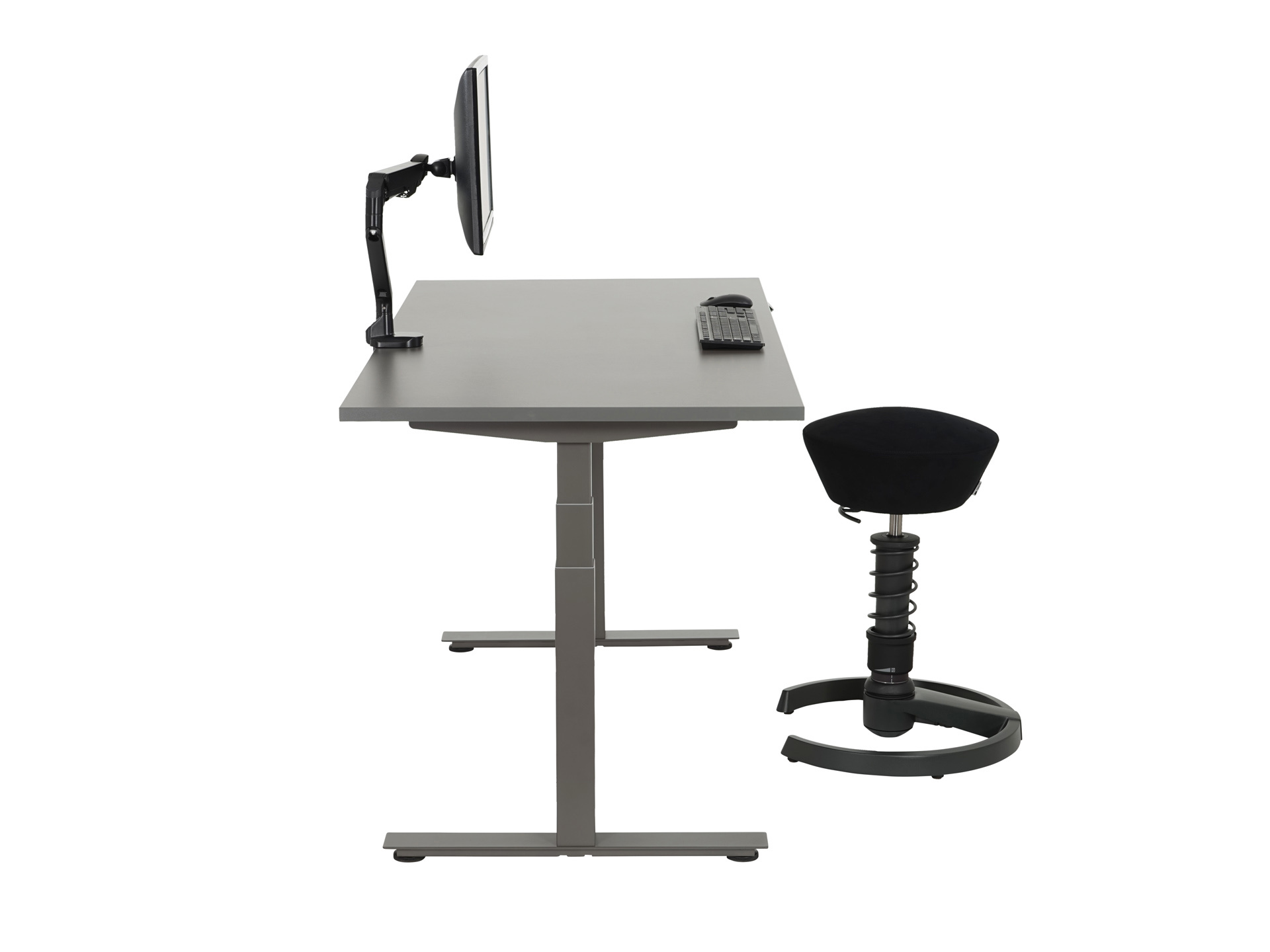 Elektrisch zit-sta bureau met bluetooth app YOUP03