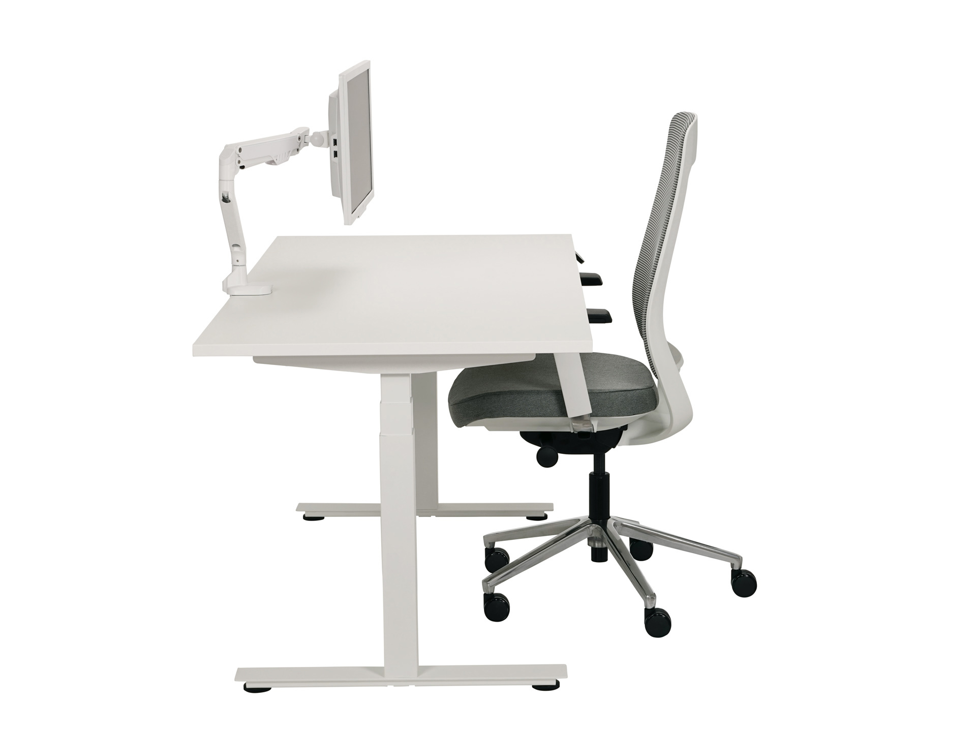 Elektrisch zit-sta bureau met bluetooth app YOUP03 