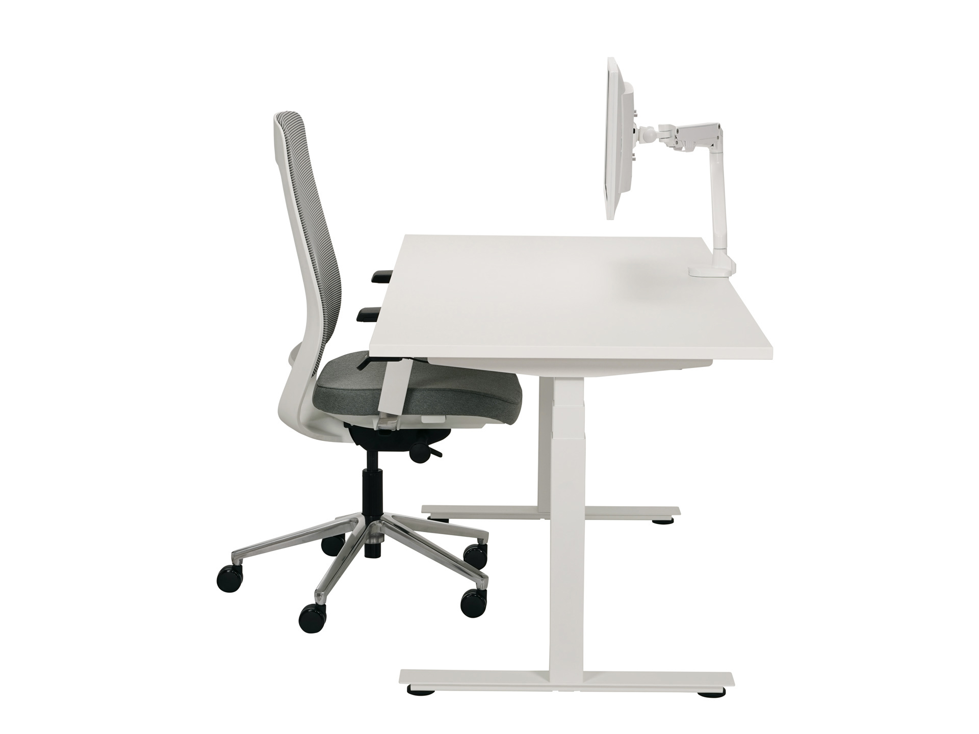 Elektrisch zit-sta bureau met bluetooth app YOUP03 