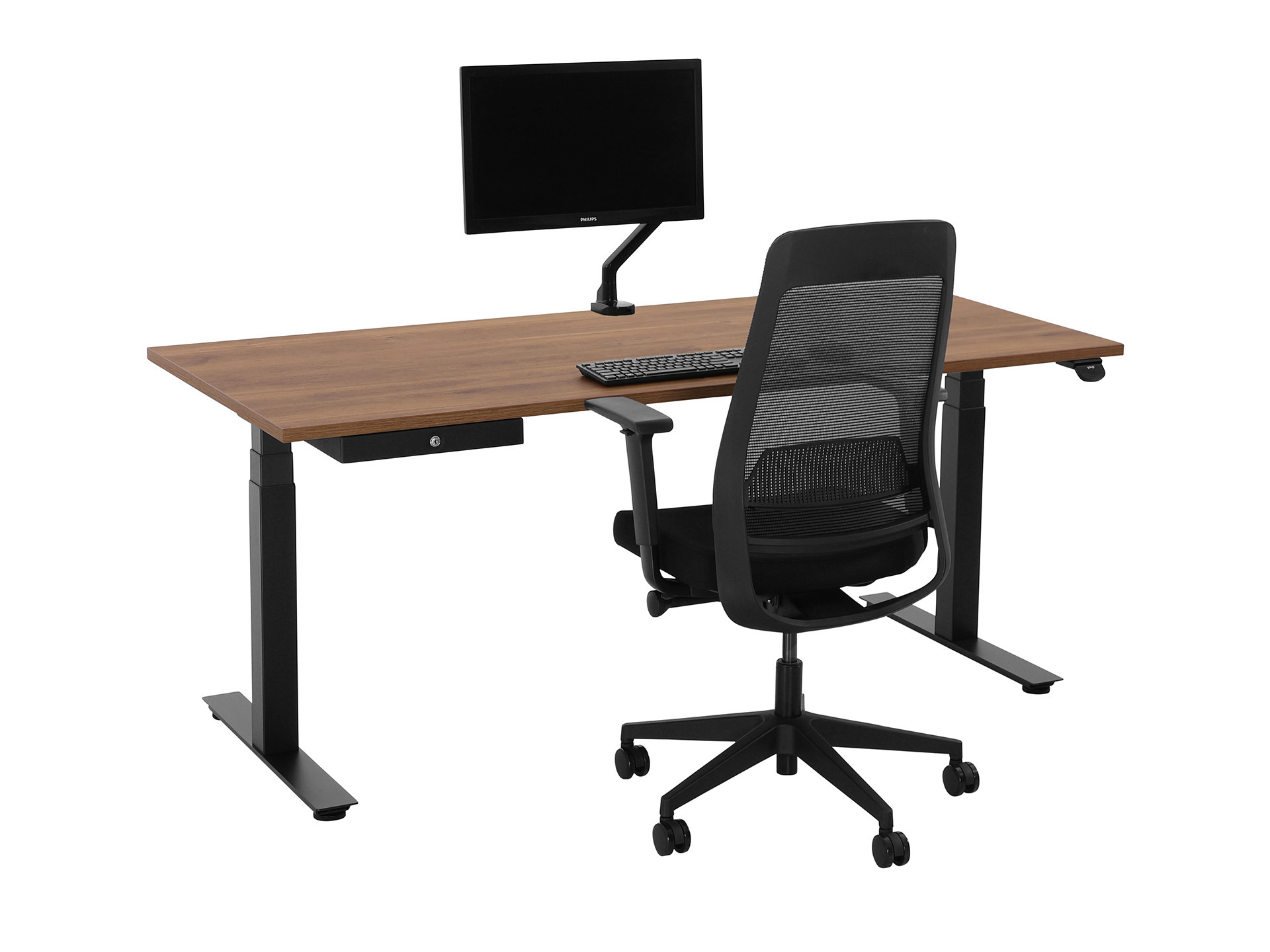 Elektrisch zit-sta bureau met bluetooth app YOUP03 