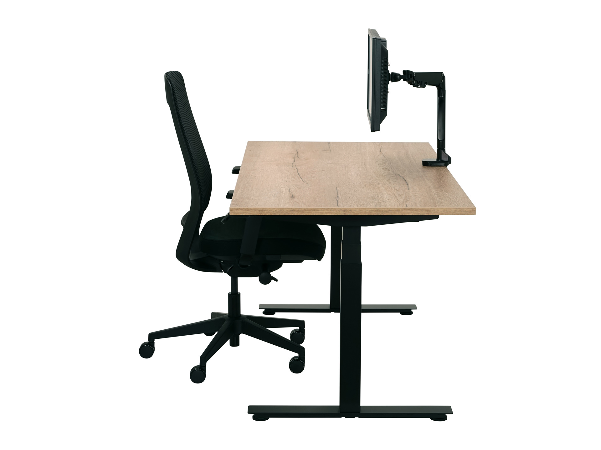 Elektrisch zit-sta bureau met bluetooth app YOUP03 