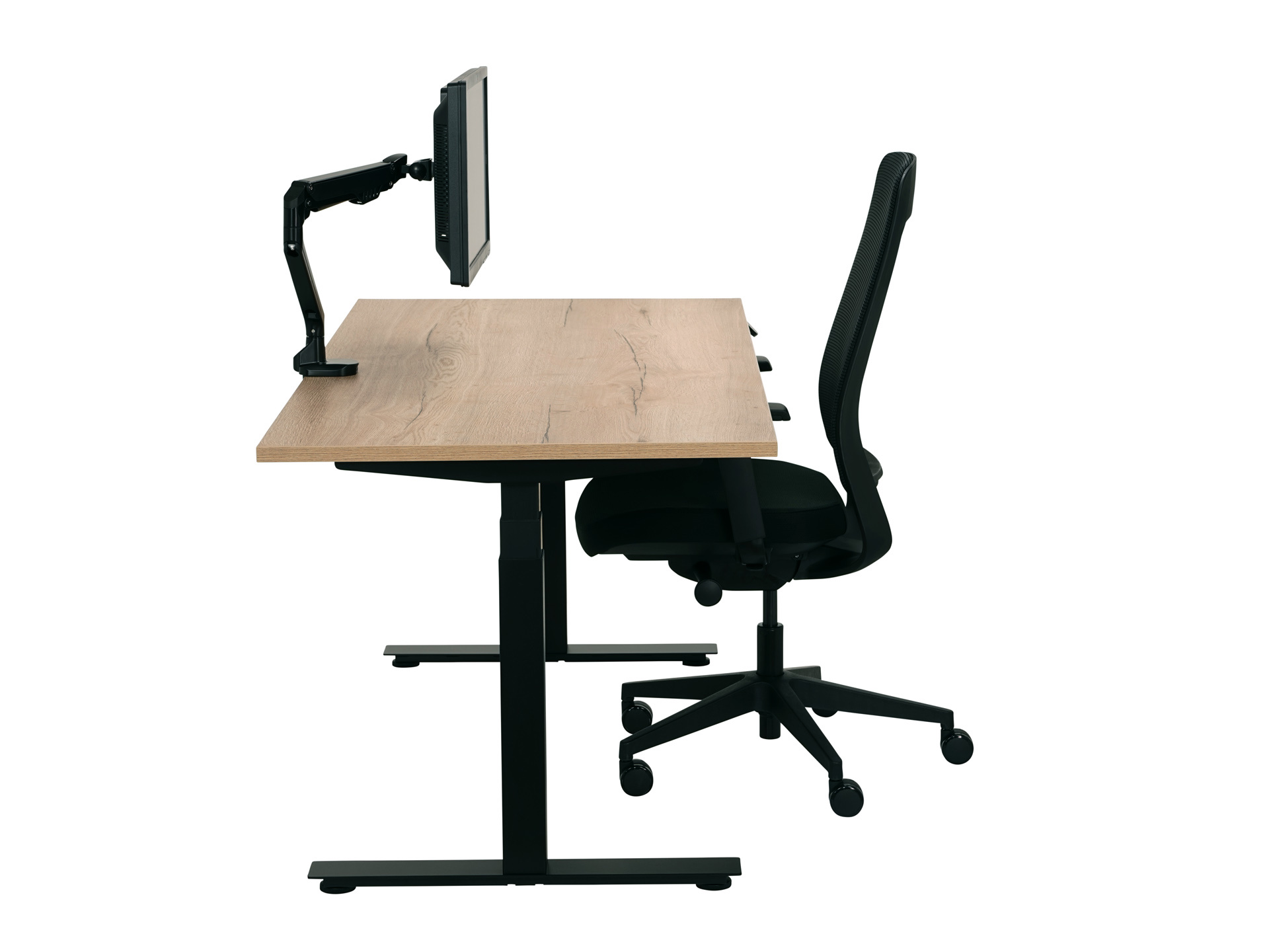 Elektrisch zit-sta bureau met bluetooth app YOUP03 