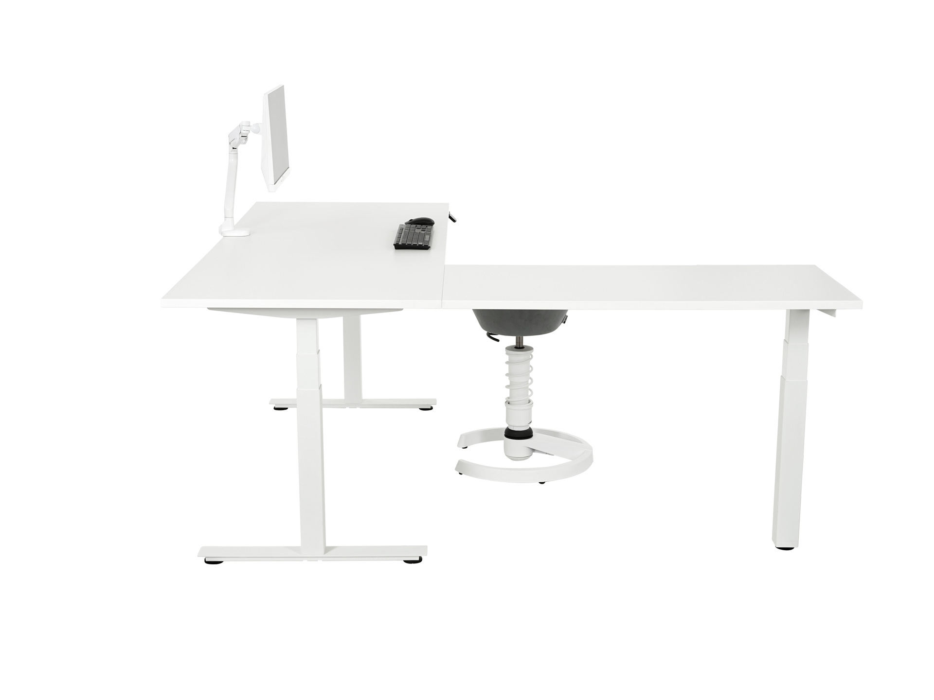 Elektrisch zit-sta hoekbureau recht YOUP04 