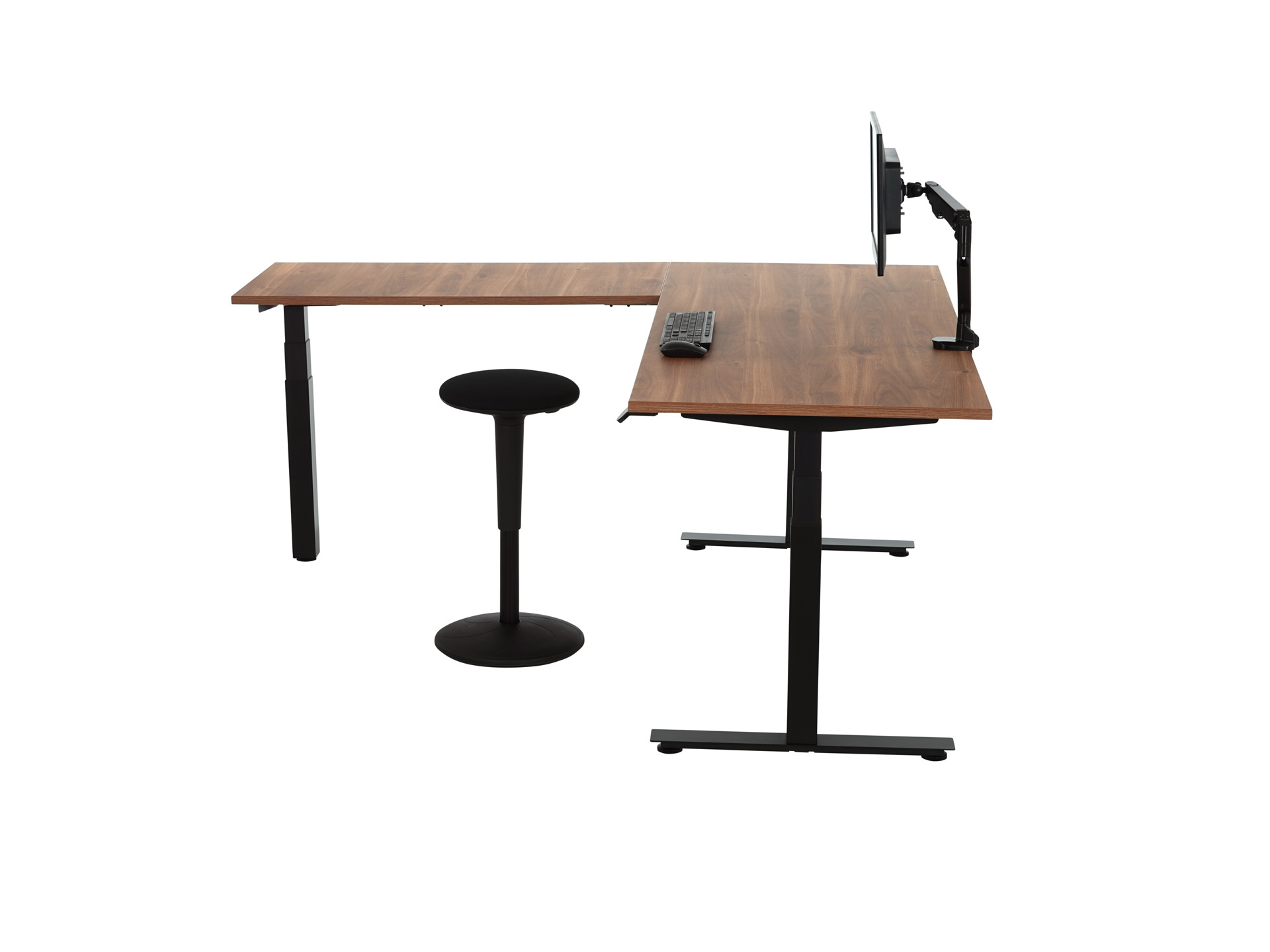 Elektrisch zit-sta hoekbureau recht YOUP04 