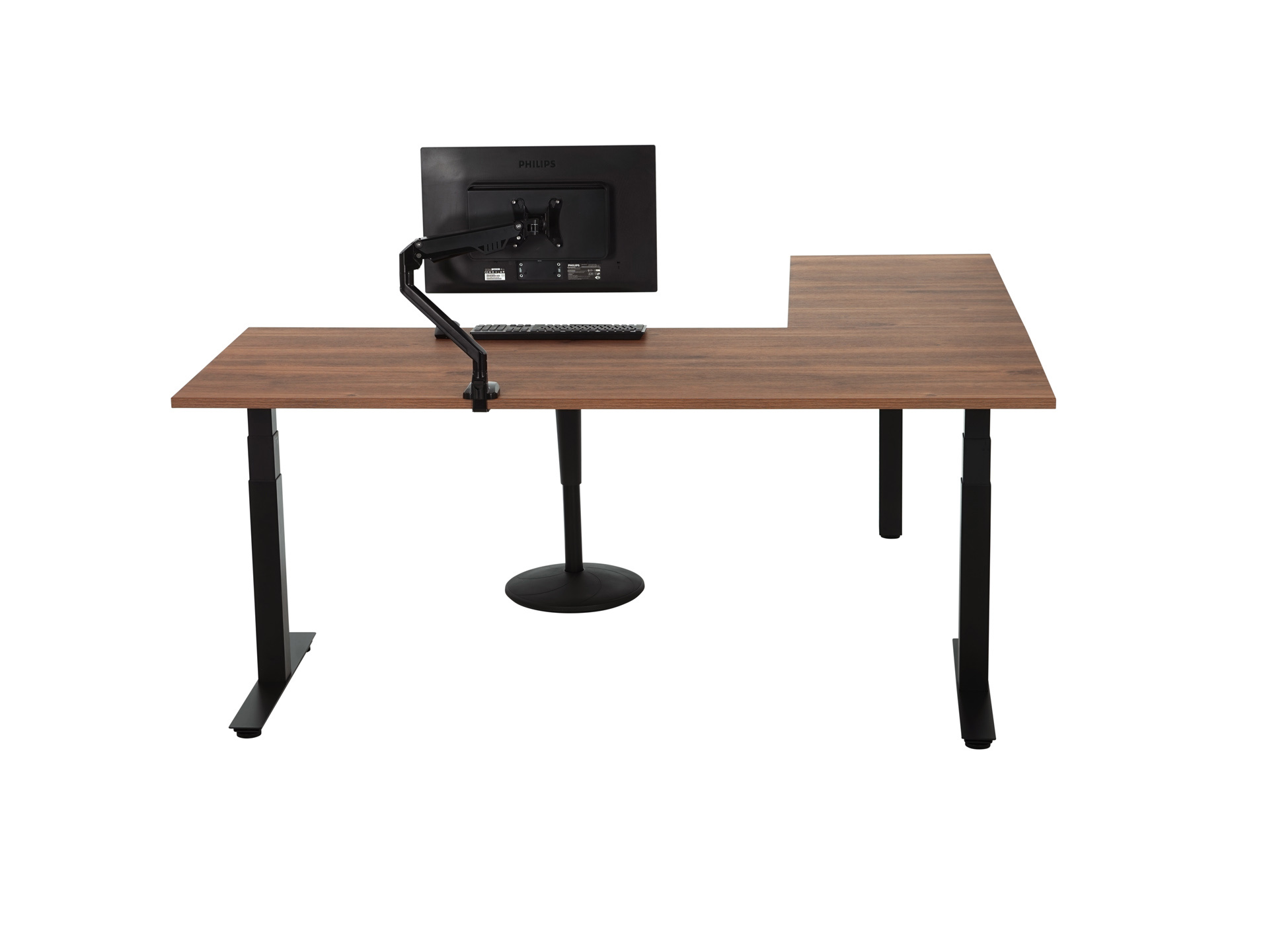 Elektrisch zit-sta hoekbureau recht YOUP04 