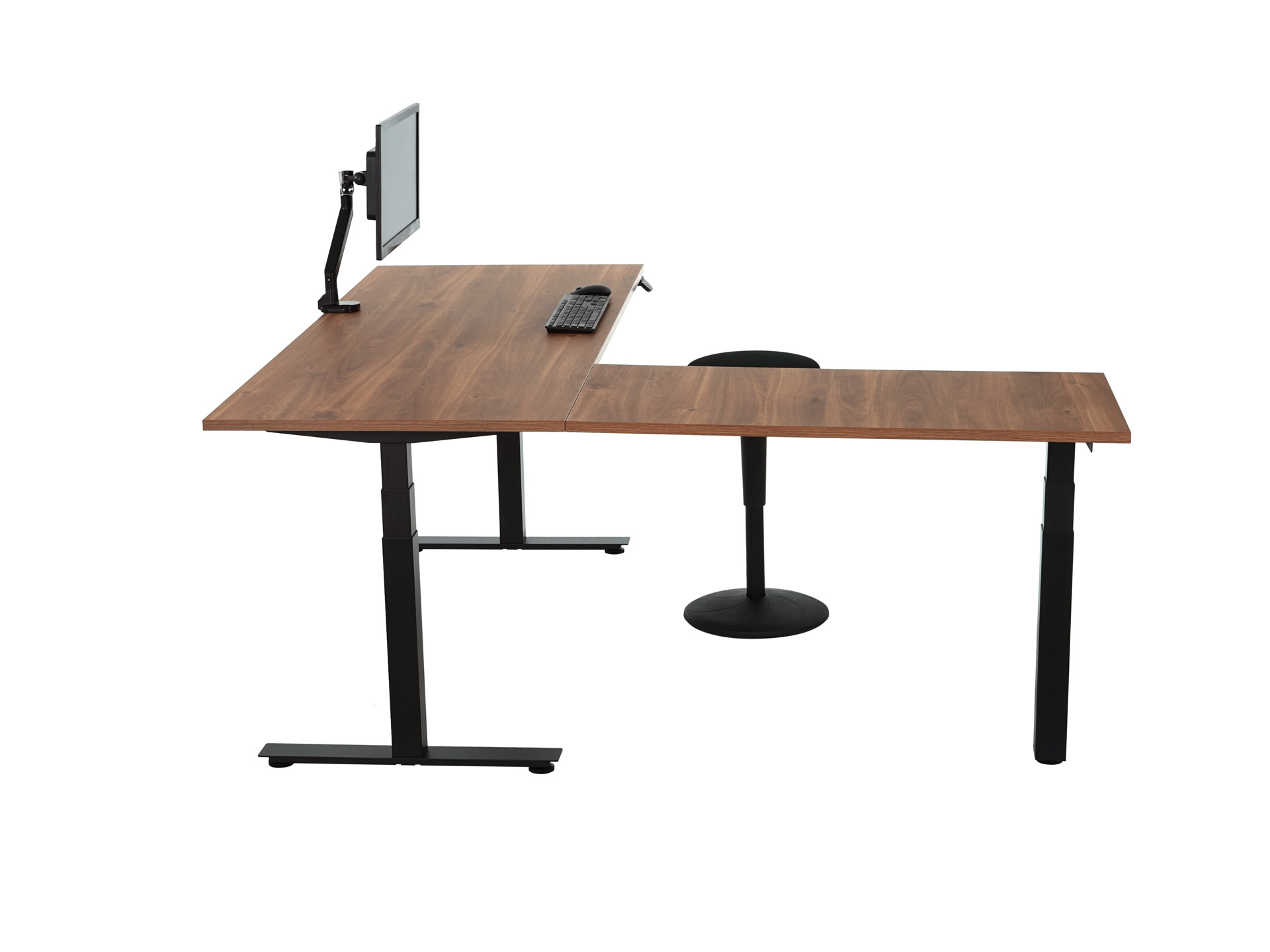 Elektrisch zit-sta hoekbureau recht YOUP04 