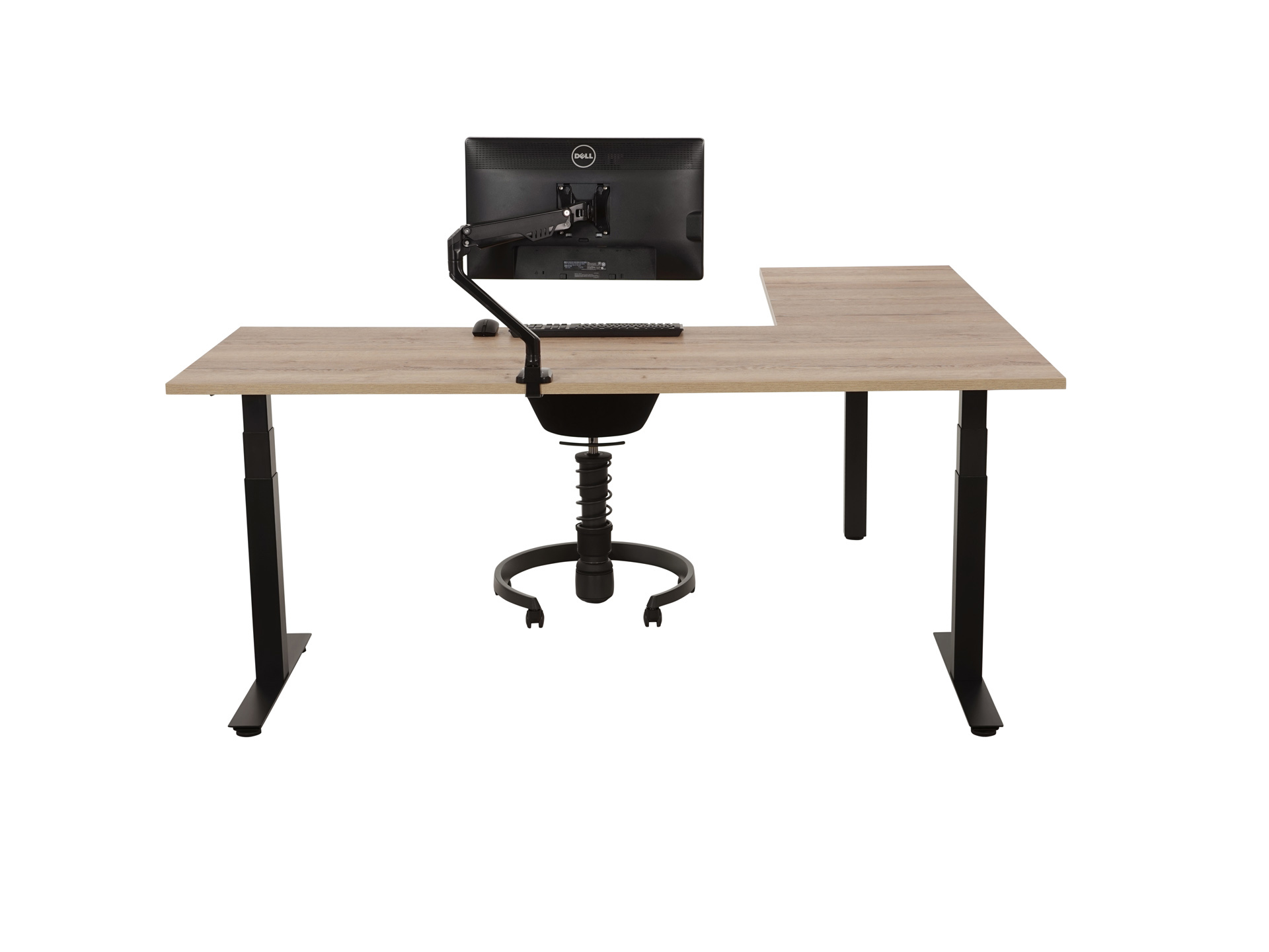 Elektrisch zit-sta hoekbureau recht YOUP04 