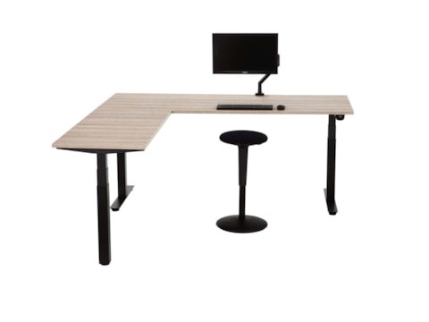 Elektrisch zit-sta hoekbureau recht YOUP04  Elektrisch zit-sta hoekbureau recht YOUP04