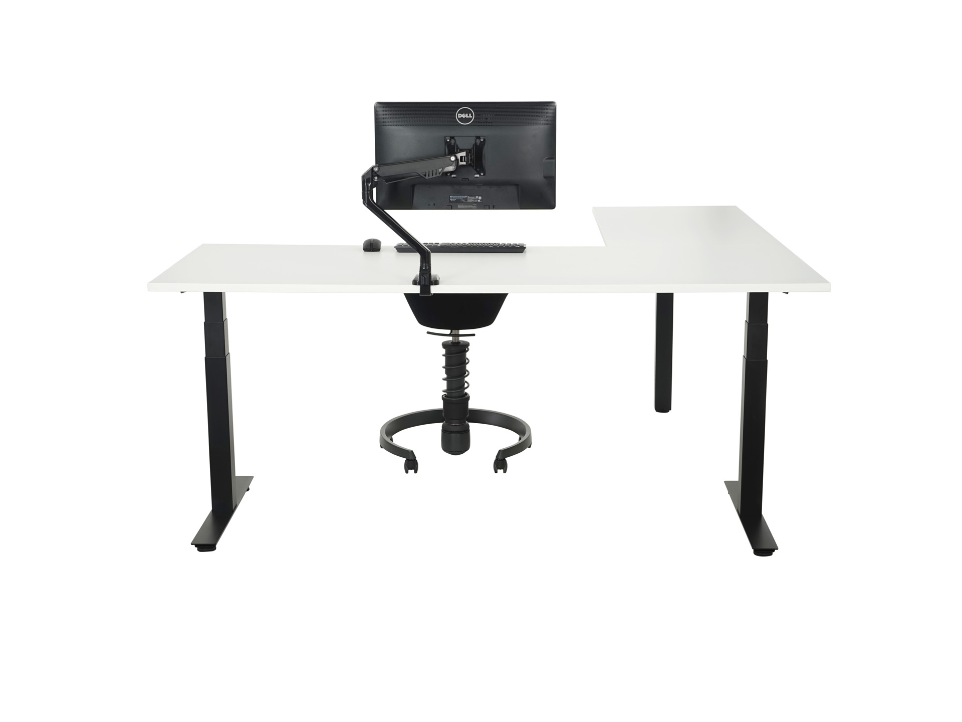 Elektrisch zit-sta hoekbureau recht YOUP04 