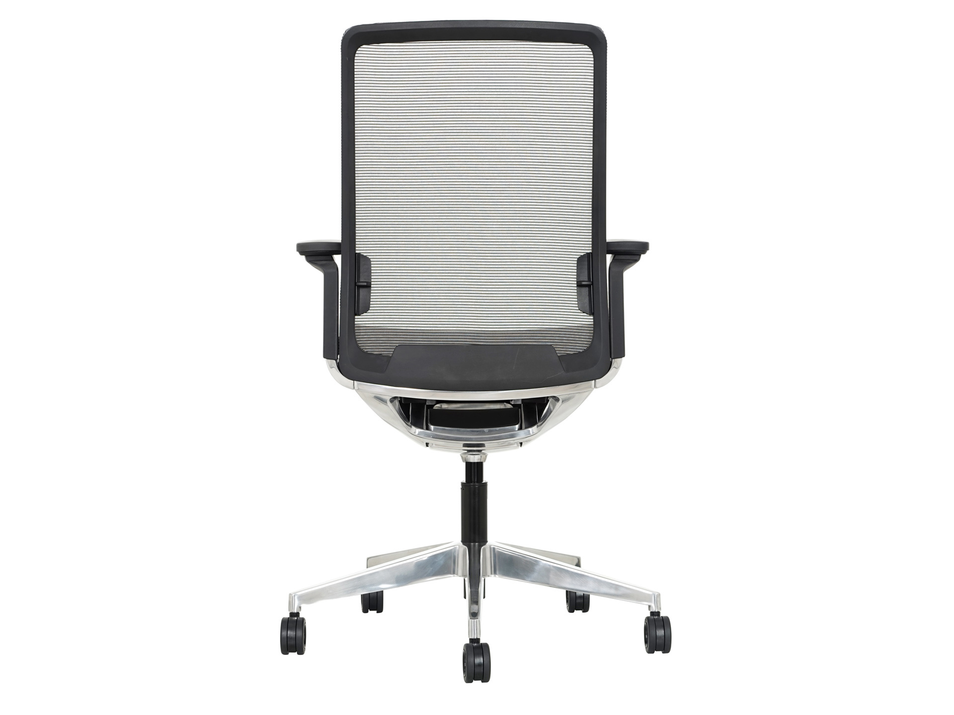 Ergonomische netbespannen bureaustoel Stripes Van Cas