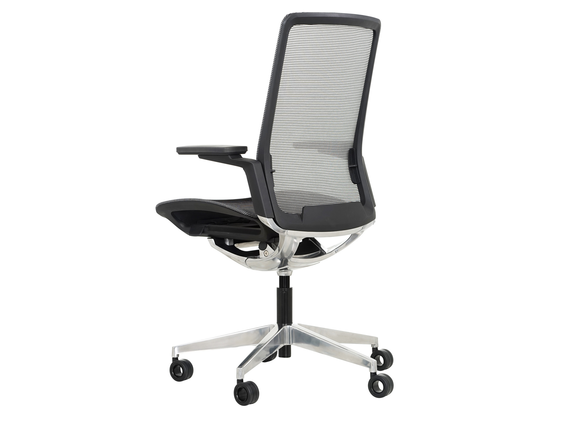 Ergonomische netbespannen bureaustoel Stripes Van Cas