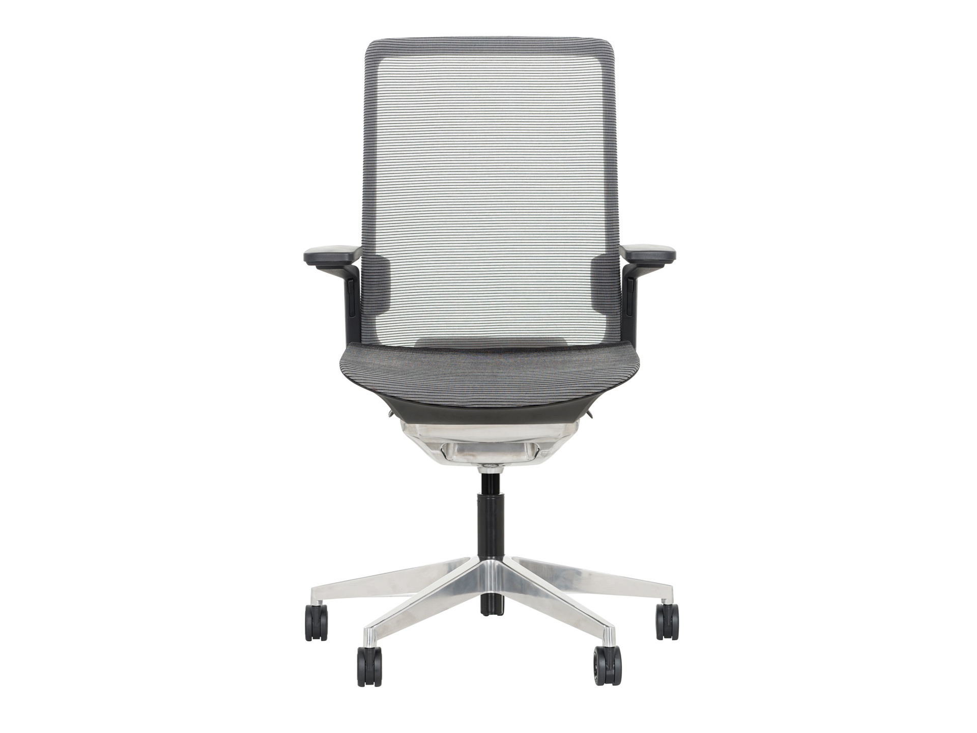 Ergonomische netbespannen bureaustoel Stripes Van Cas