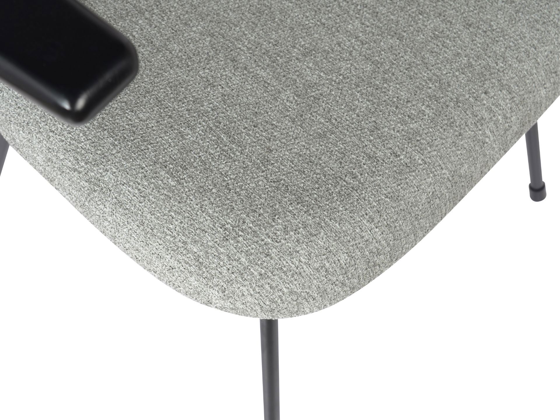 Gestoffeerde vergaderstoel incl. armleggers Eva 