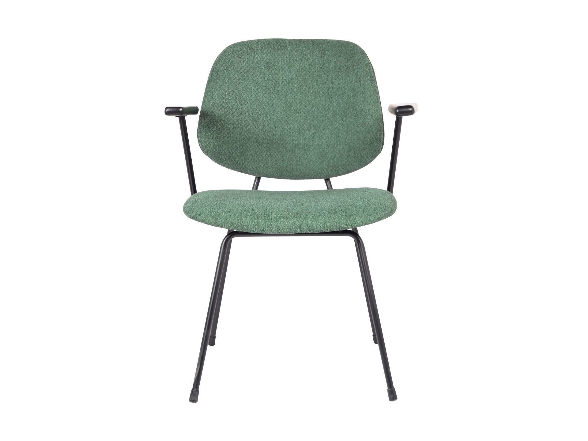 Gestoffeerde vergaderstoel incl. armleggers Eva 