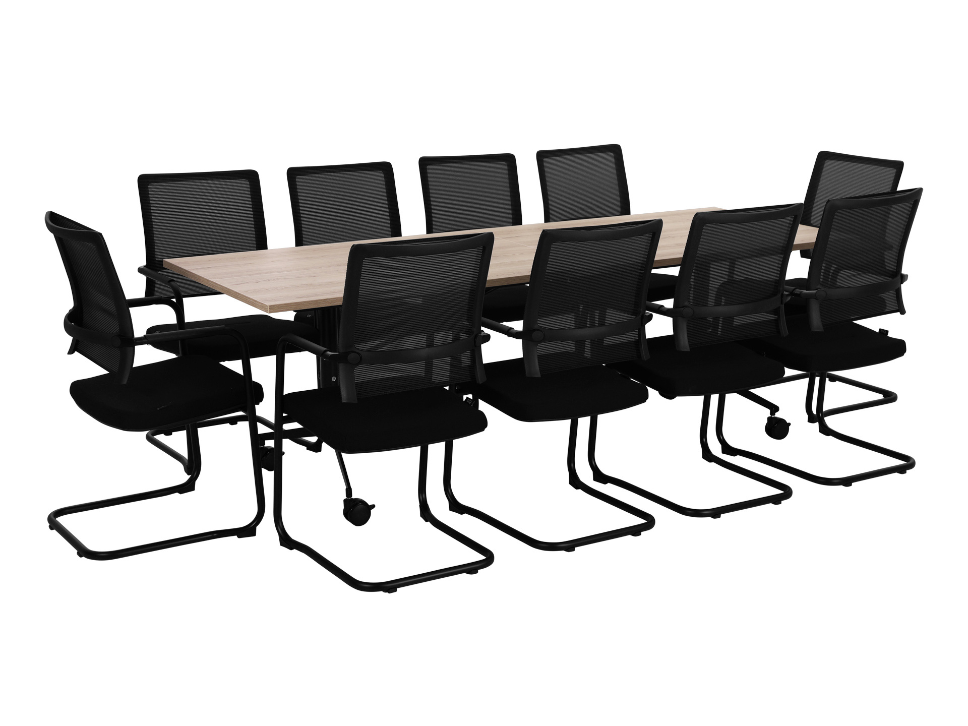 Grote inklapbare vergadertafel klaptafel Fold verrijdbaar