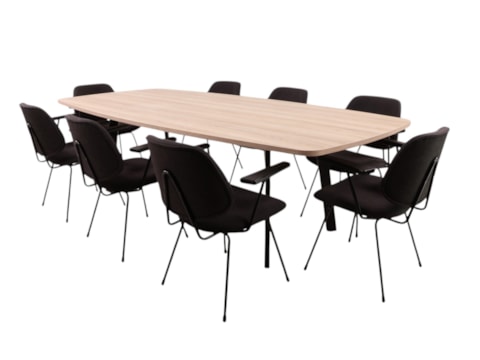 Vergadertafel MAYA Ovaal bootvormig Vergadertafel MAYA Ovaal bootvormig