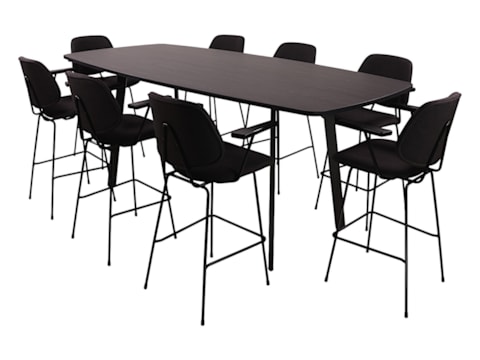 Hoge grote vergadertafel MAYA Ovaal bootvormig Hoge grote vergadertafel MAYA Ovaal bootvormig