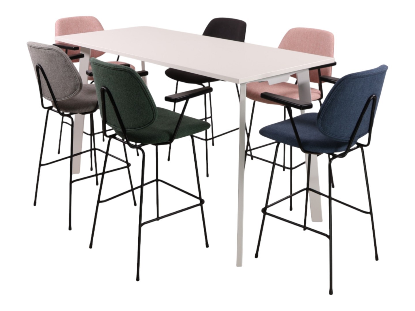 Hoge kantinetafel MAYA groot