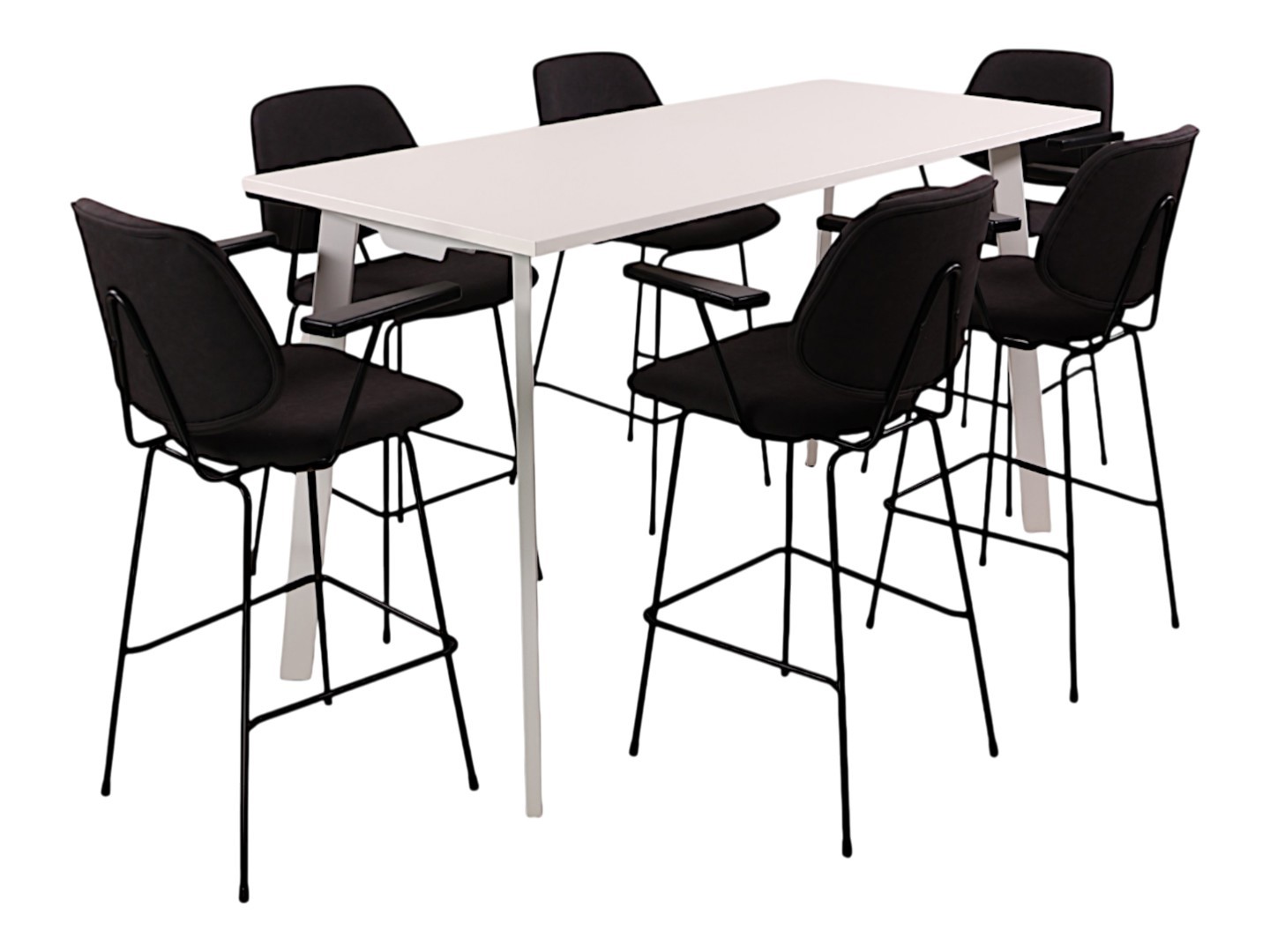 Hoge kantinetafel MAYA groot