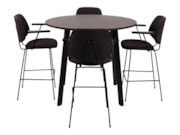 Hoge kantinetafel rond MAYA