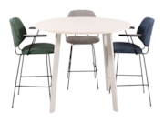 Hoge kantinetafel rond MAYA