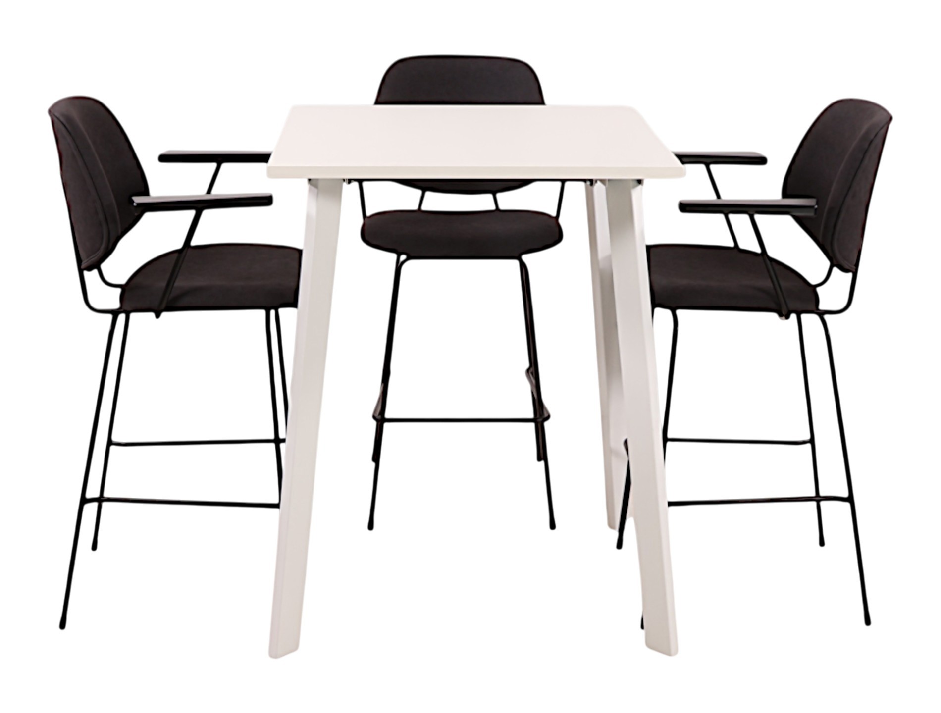 Hoge kantinetafel rond MAYA