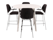 Hoge kantinetafel rond MAYA