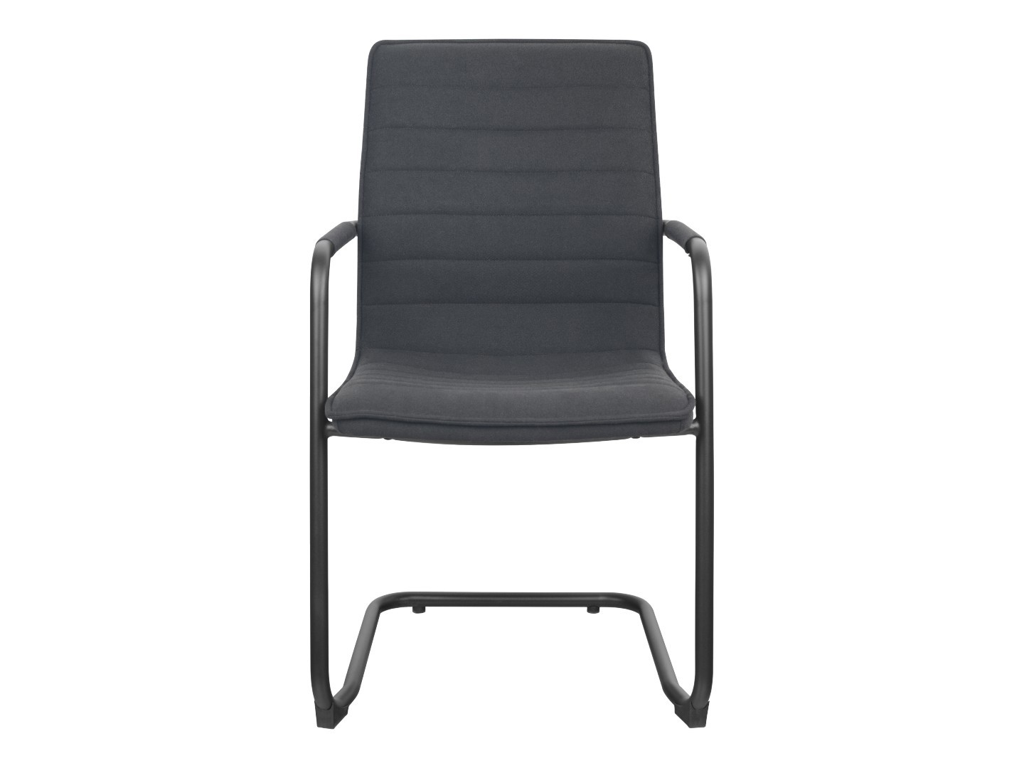 EMZ04 Jarvis luxe vintage sledestoel Denver stoffering stapelbaar