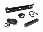 Kabelverwerkingset voor zit-sta bureaus met PLUX Elektrificatie