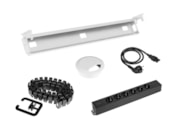 Kabelverwerkingset voor zit-sta bureaus met PLUX Elektrificatie