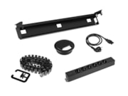 Kabelverwerkingset voor zit-sta bureaus met PLUX Elektrificatie