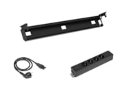 Kabelverwerkingset voor zit-sta bureaus met PLUX Elektrificatie