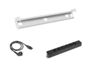 Kabelverwerkingset voor zit-sta bureaus met PLUX Elektrificatie