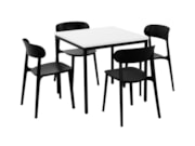 Kantinetafel PRIME Zwart Wit Kantinetafel PRIME Zwart Wit