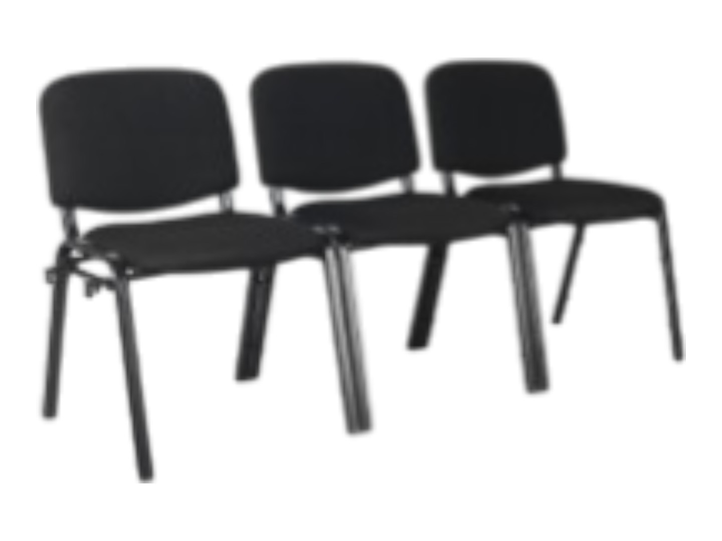 Klassieke ISO budget vergaderstoel, zaalstoel, trainingsstoel, wachtkamer stoel