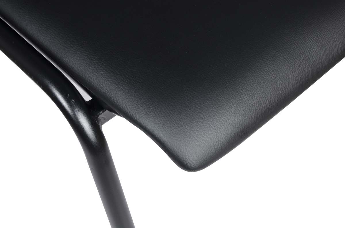 Lederen stapelbare stoel Indy 