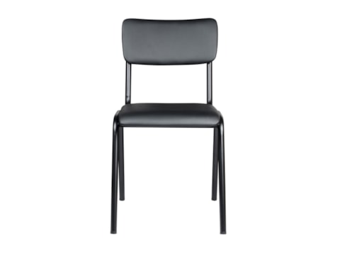 Leren stapelstoel Indy  Leren stapelstoel Indy
