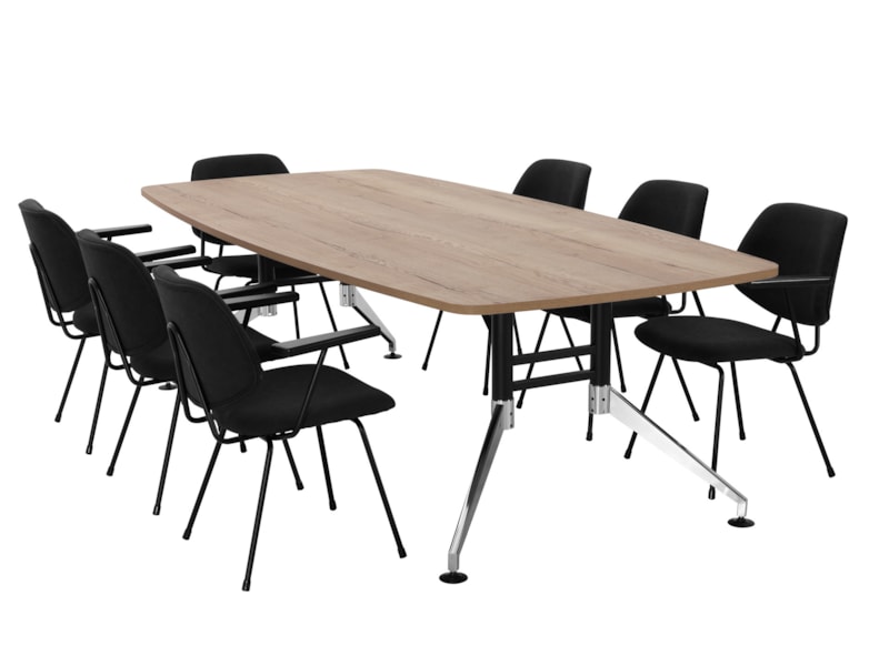 Luxe design vergadertafel SIGN 260x120 cm