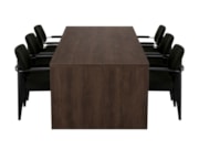 Luxe vergadertafel WOOD