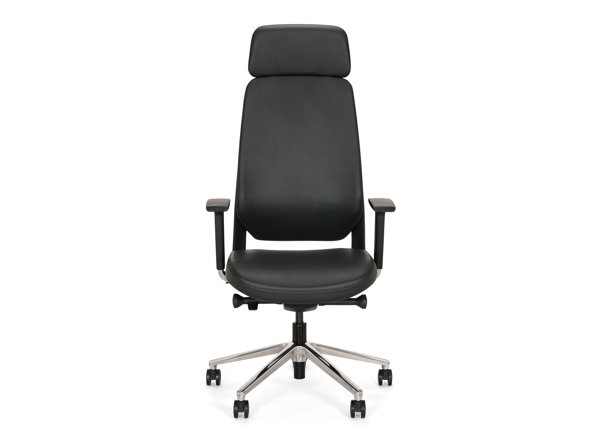 Ledderra Van Cas Bureaustoel met hoofdsteun 