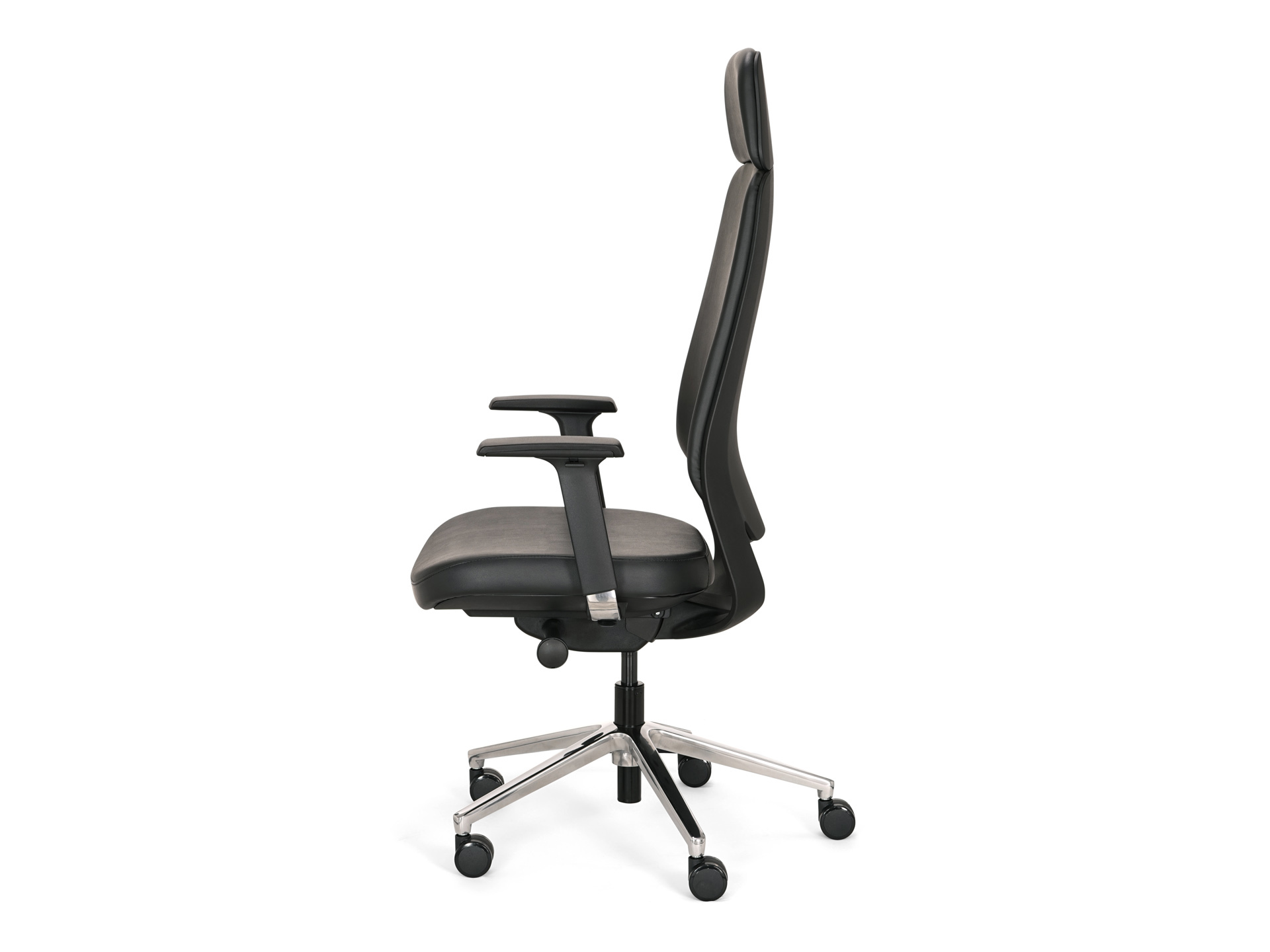 Ledderra Van Cas Bureaustoel met hoofdsteun 