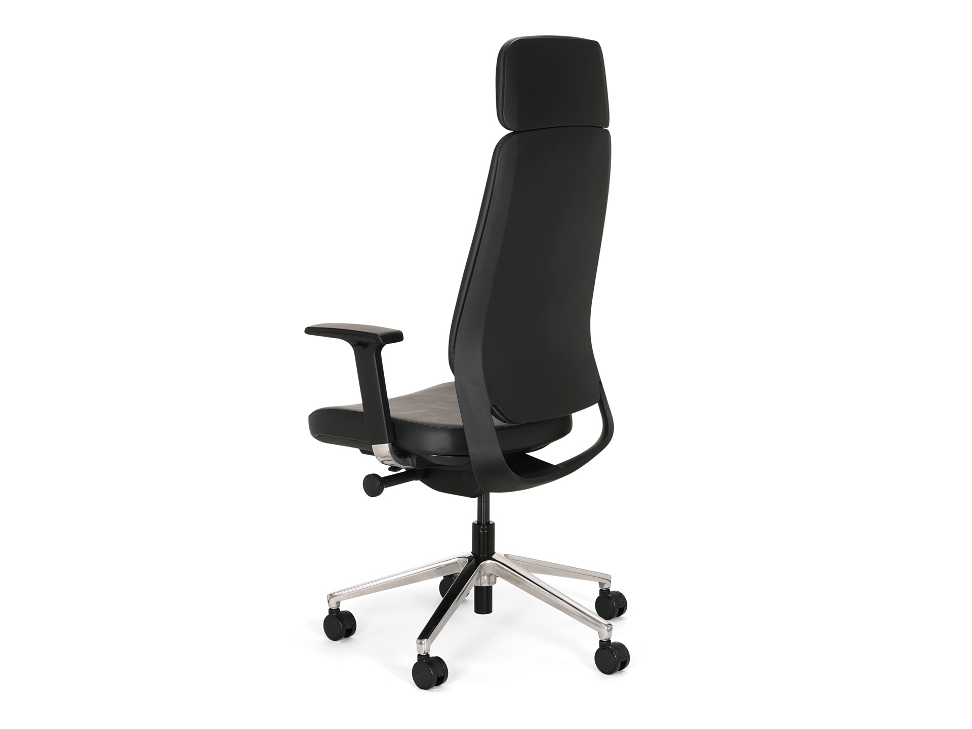 Ledderra Van Cas Bureaustoel met hoofdsteun 