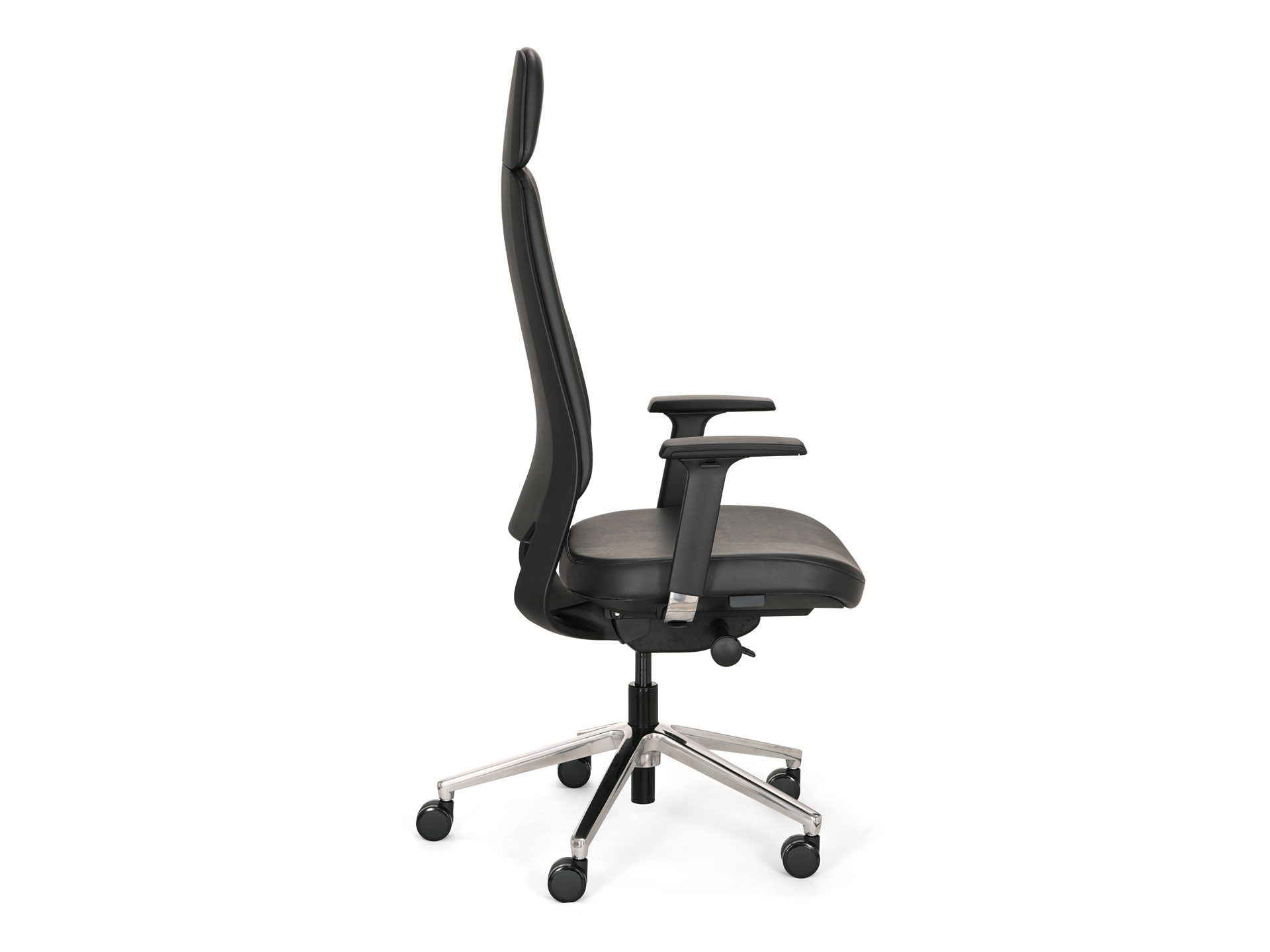 Ledderra Van Cas Bureaustoel met hoofdsteun 