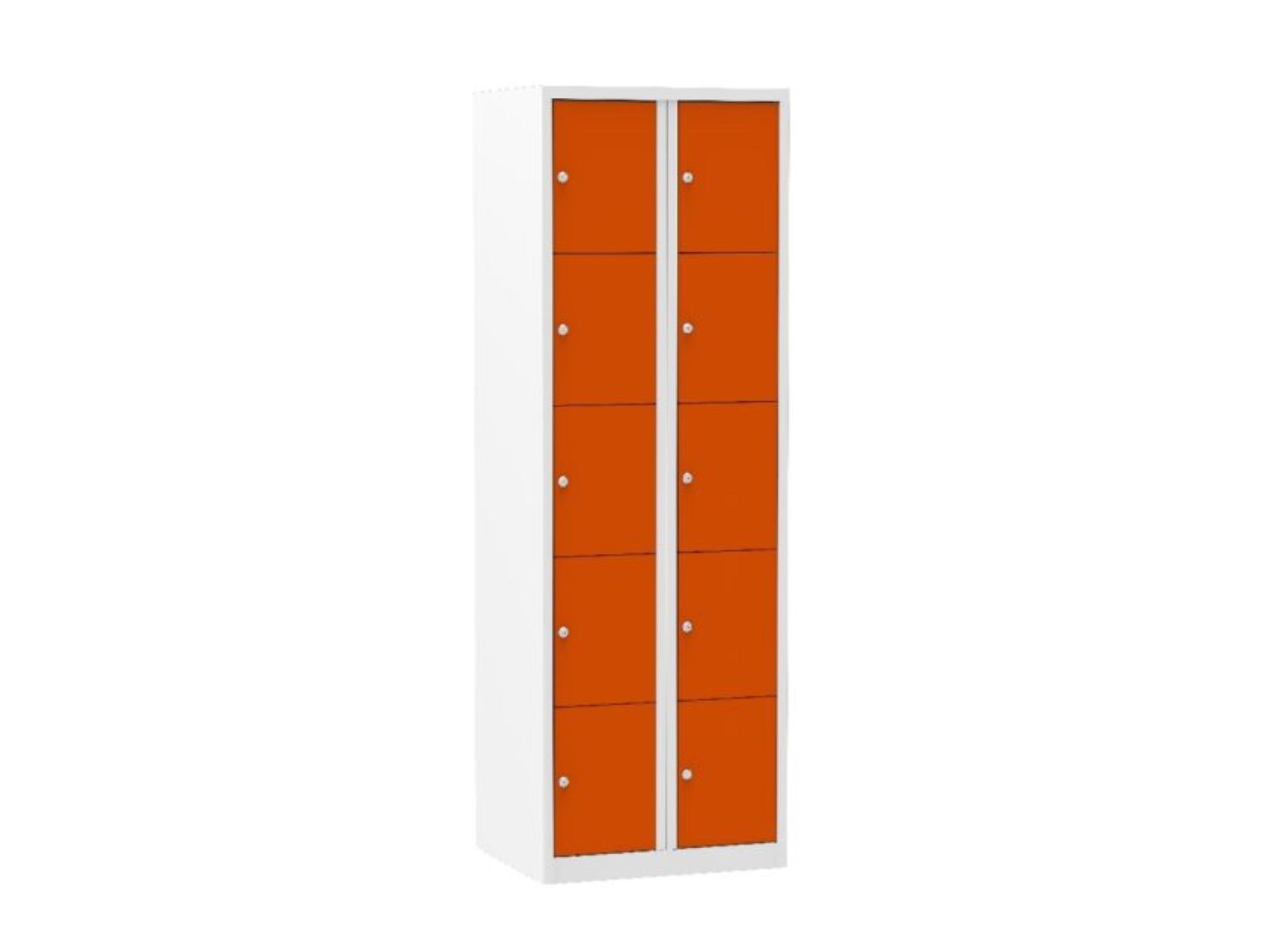 Metalen gekleurd 10-vaks Lockerkast