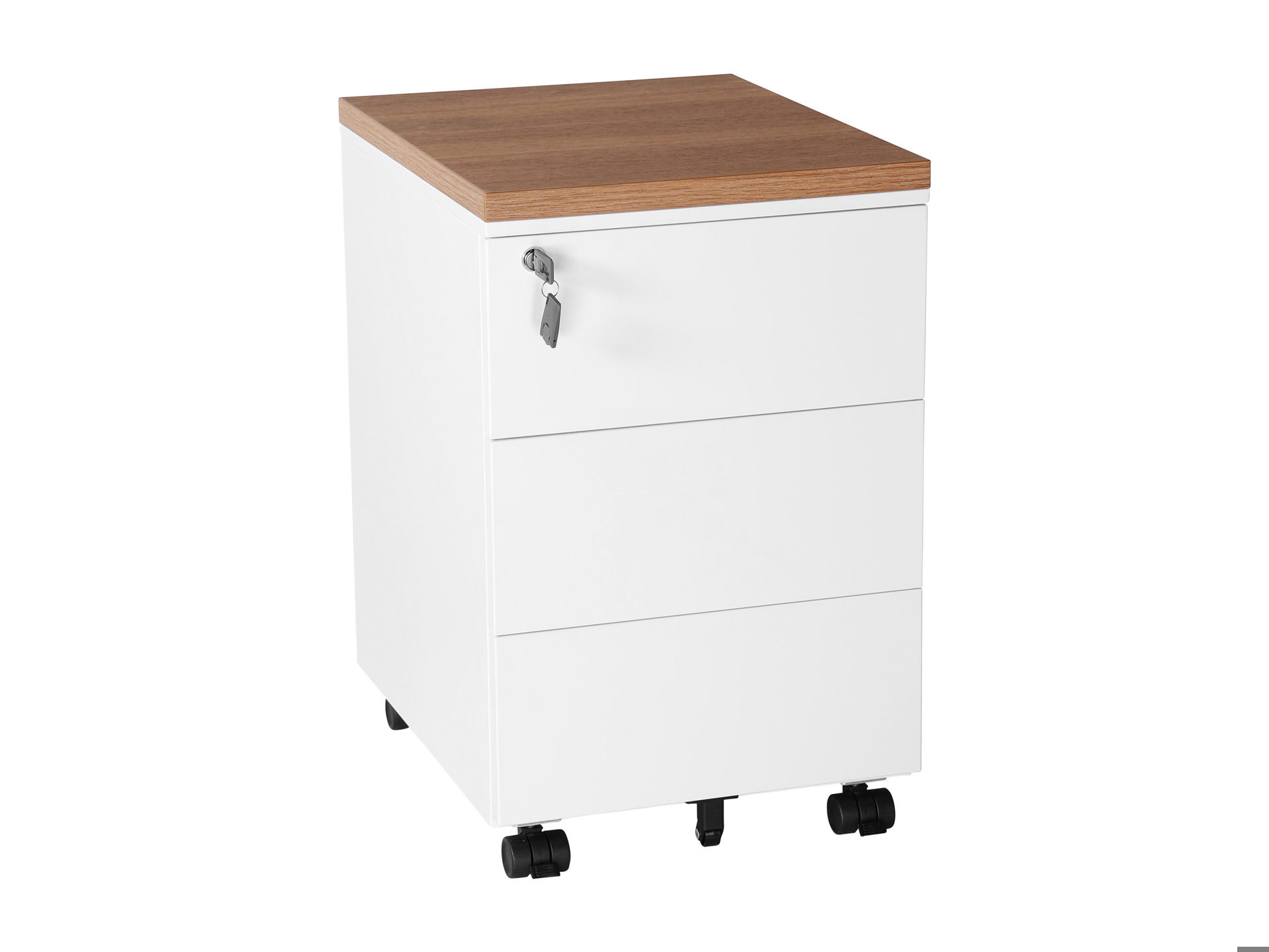 Metalen ladeblok met hangmaplade BLOC incl. topblad