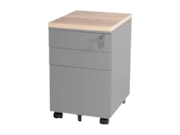 Metalen ladeblok met hangmaplade BLOC  Metalen ladeblok met hangmaplade BLOC