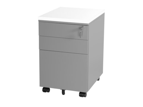Metalen ladeblok met hangmaplade BLOC  Metalen ladeblok met hangmaplade BLOC
